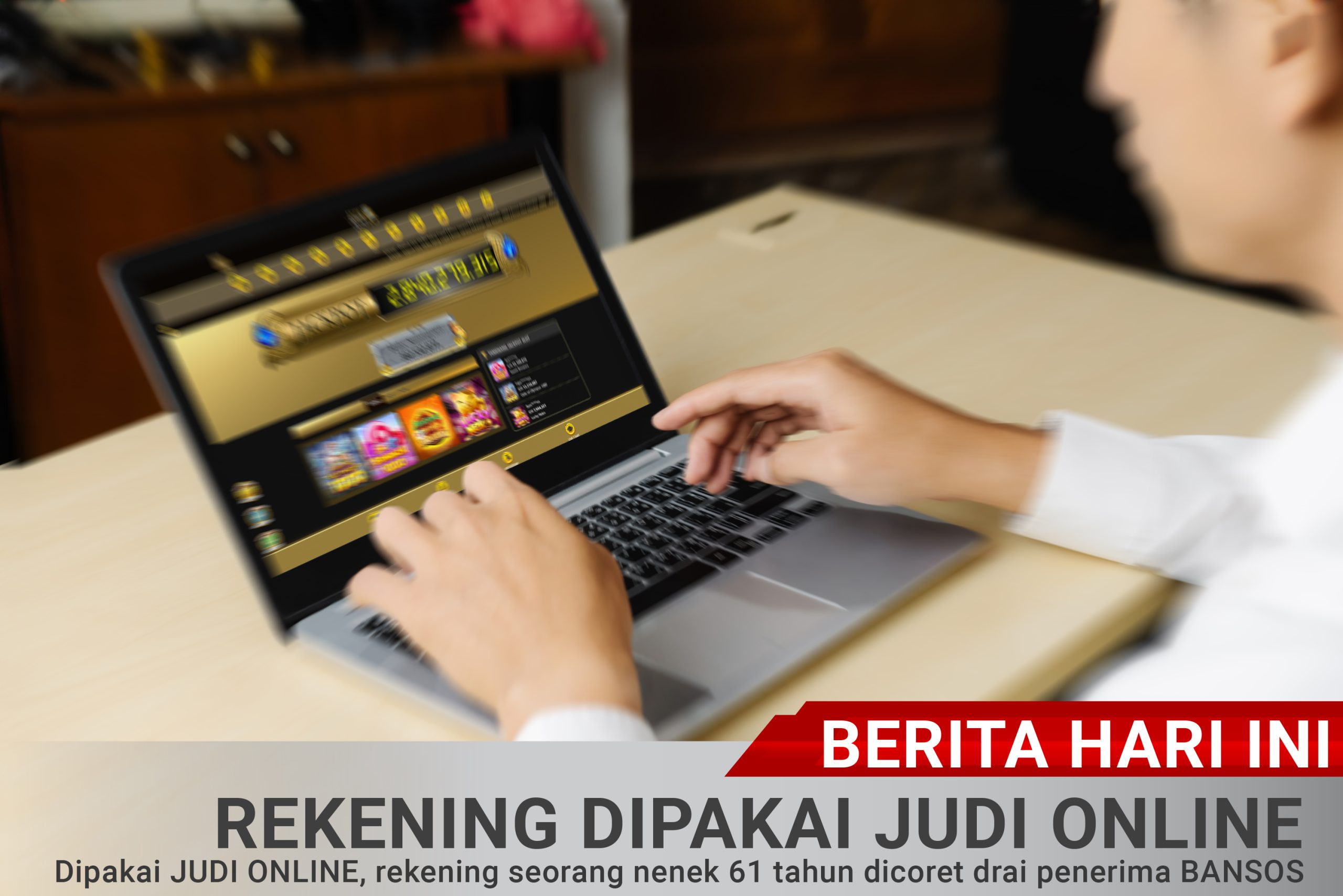 Tragis! Nenek 61 Tahun Kehilangan Bansos dan BPJS Gratis Gara-Gara Rekeningnya Dipakai Judi Online